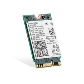 WiFi7 Card M.2 BE200 WiFi Network Adapter, Intel BE200NGW Chip Bluetooth 5.4, 8774Mbps Tri-Band 2.4GHz/5GHz/6GHz OFDMA & MU-MIMO, for Laptop Windows 10/11