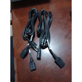 Unbranded 6ft Power Cord Cable For 3 Prong Standard PC Computer TV Monitor Cable