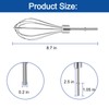Hand Mixer Whisk for Kitchenaid Hand Mixer Attachments KHMPW,KHM7210, KHM512,