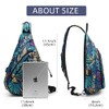 TurnWay Water-Proof Sling Backpack/Crossbody Bag/Shoulder Bag for Travel, Hiking, Cycling,