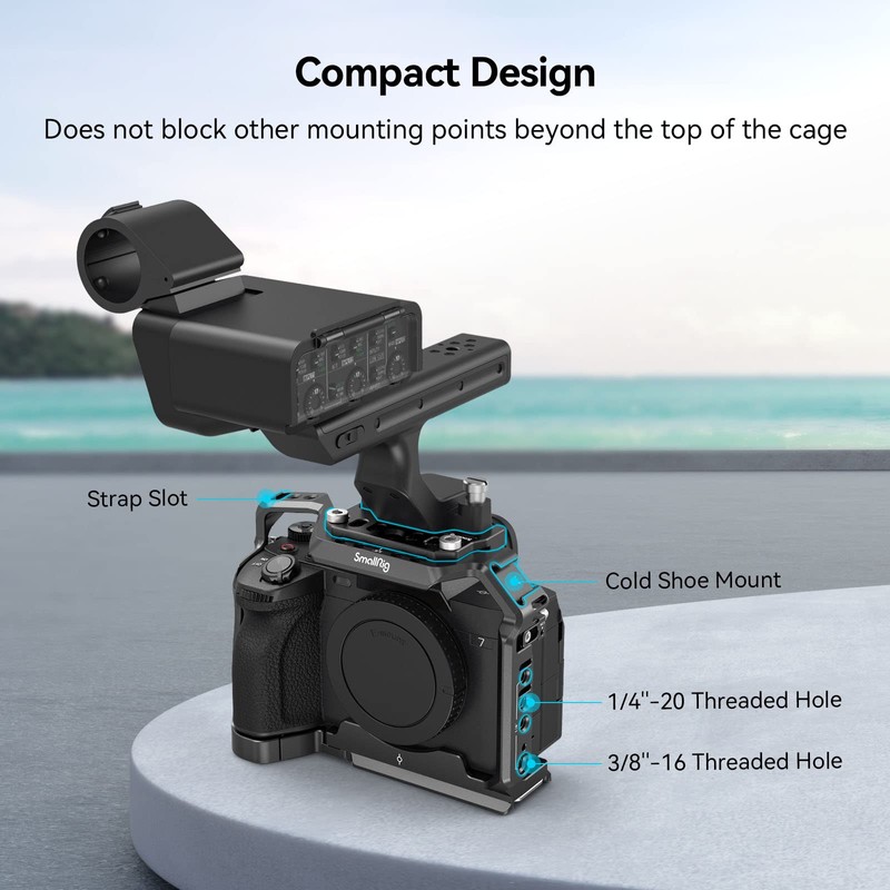 SMALLRIG Mounting Plate Adapter Plate for Attaching FX3 / FX30