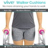 Vive Walker Handle Cushions - Padded Hand Covers - Soft