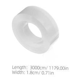 NUOBESTY 12rollos Cinta Transparente para Envío Resistente para Embalaje Decorativo de Cajas Mudanzas y Envoltura de Regalos Cinta de Paquete para Oficina
