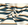 Allegra K Women's Striped Scarf, Neckerchief, Square Scarf, Hair Ornament,