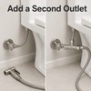G1/2 Inch Stainless Steel Toilet Diverter Valve – Three-Way T-Valve
