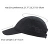 Connectyle Men's Breathable Run Hat Quick Dry Reflective Sport Cap