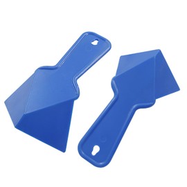 Moicstiy Drywall Trowel Plastic Inside Corner Trowel Tool for Drywall Tools Corner Trowel Building scraping(Blue, 2 Pcs)