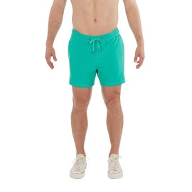 SAXX Underwear Co. Men's Oh Buoy 2N1 Volley 5", Peacock, Medium