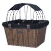 Travelin K9 Pet-Pilot MAX Wicker Bike Basket for Dogs/Cats -