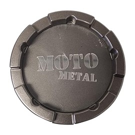 Moto Metal MO983 Wheel Center Cap Snap in Satin Gray MO983CAPB2-SG
