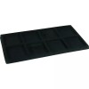 FindingKing 5 Black 8 Compartment Display Tray Inserts