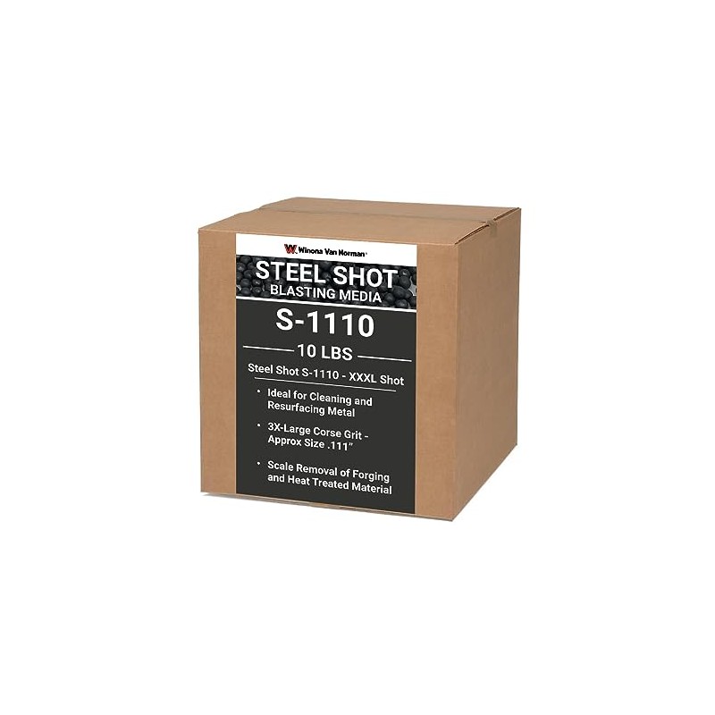 Steel Shot S-1110 - Blasting Media - XX-Large Shot Size