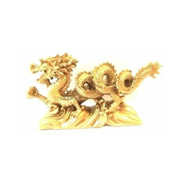 JADE Feng Shui Elegant Elephant Statue Lucky Wealth Figurine Gift