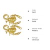 2 Pack Scorpion Sticker Car Decals 3D Funny Cool Metal