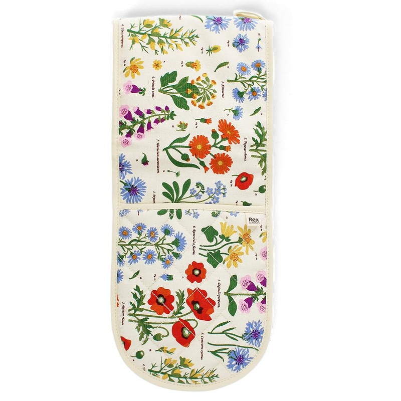 Double Oven Glove - Wild Flowers