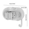 Suction Mop Holder - Wall Mounted Broom Hanger - Seamless