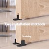 ZEKOO 8 FT Sliding Barn Door Hardware Kit, Sliding Door