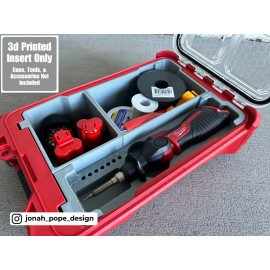 Jonah Pope Design Milwaukee Packout Insert for M12 Soldering Iron (Insert-only) - Safety Green