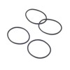 Rtrhinotuning 40mm Black Wheel Center Cap Rubber O-Rings Set 4