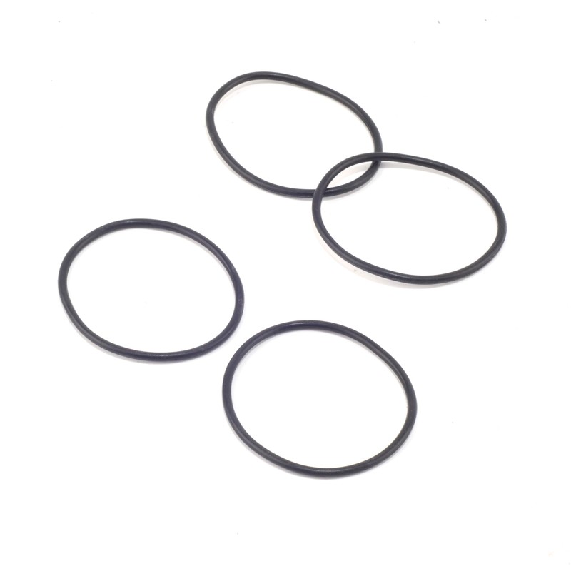 Rtrhinotuning 40mm Black Wheel Center Cap Rubber O-Rings Set 4