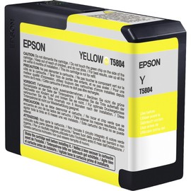 Epson Epson T5804 UltraChrome K3 Yellow Cartridge Ink