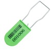 Plastic Padlock Seal with Barcode and Number Security Seals Wire