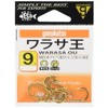 Gamakatsu Wallasa King Hook Gold No. 9 Fishing Hooks