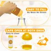 HiveSweet Honey Jar 18 Oz Honey Dispenser No Drip For