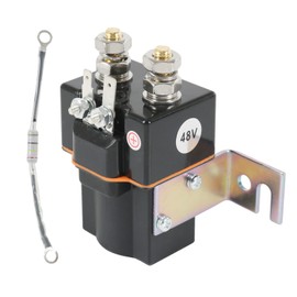 48V Golf Cart Solenoid 4 Terminal Solenoid Coil Compatible with Club Car 95-Up DS For 04-Up Precedent Golf Carts 101908701 102774701 5722