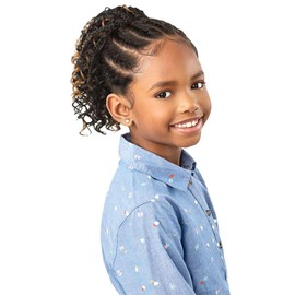 Outre Lil Looks - Drawstring Ponytail - Boho Box Braids 10" (DRF ESPRESSO BROWN)