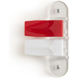 Exam Room Signals - Kull Industries Red, White Medical Door Flags for Hospitals, Doctor Offices, Clinics 3 Inches