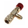 Boginity 1/4-5/16 Fluoride Safety Valve Refrigeration Equipment Fluoride Brass Safety