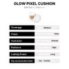EITHER& Glow Pixel Cushion Foundation | Skincare-Infused Glow Finish, Lightweight,