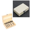 Forstner Drill Bit Set 5pcs Diameter 15/20/25/30/35mm Round Shank with
