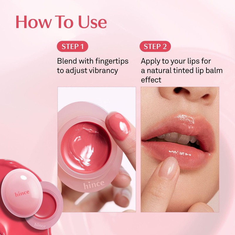 hince Low Glow Dew Ball 10 Cool Rose Dew