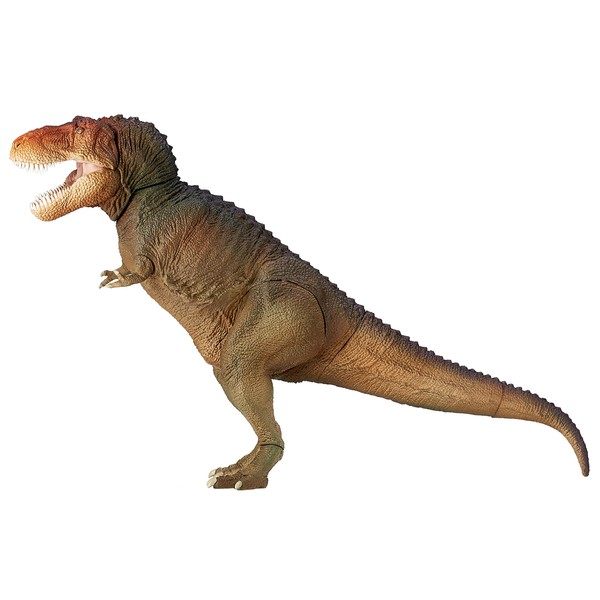 Soft Toy Box, Tyrannosaurus, Classic Image Color, Total Length: Approx. 10.6 inches (270 mm), PVC, Painted and Finished Figure