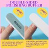Fandamei Bloque Pulidor De Uñas, 10 Piezas Con Diferentes Granos,