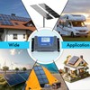 VIXKPIRR 30A Solar Charge Controller 12V 24V 36V 48V Solar