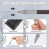 Nezyo 4 Pieces Welder Pencil with 60 Pieces Round Refills