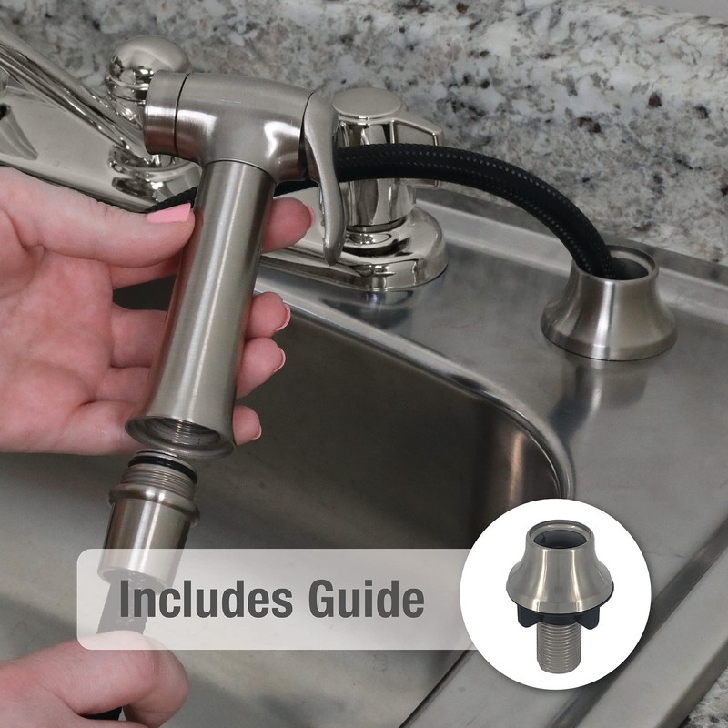 Danco 10332 Transitional Kitchen Sink Side Spray, Brushed Nickel