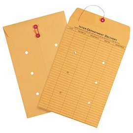 Inter-Department Envelopes, 10" x 15", Kraft, 100/Case
