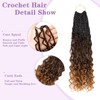 Goddess Box Braids Crochet Hair, 14 Inch Boho Crochet Box