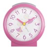 Acctim 15220 Pink Fairy Bold Sweeping Seconds Quartz Alarm Clock