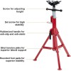 Unbranded V-Head Pipe Stand Pipe Jack Stand 2500Lb Capacity 4-Ball