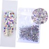 OHPHCALL Shiny 1440pcs Nail Gems Charms Rhinestones Ab Crystal Flat
