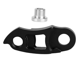 Wolf Tooth Components,Bike Rear Derailleur Hanger,ycle Bike Rear Derailleur Hanger Extension Frame Gear Tail Hook Extender(Black)
