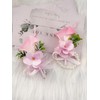 Artificial Calla Lily Corsage and Boutonniere Set for Wedding Flower