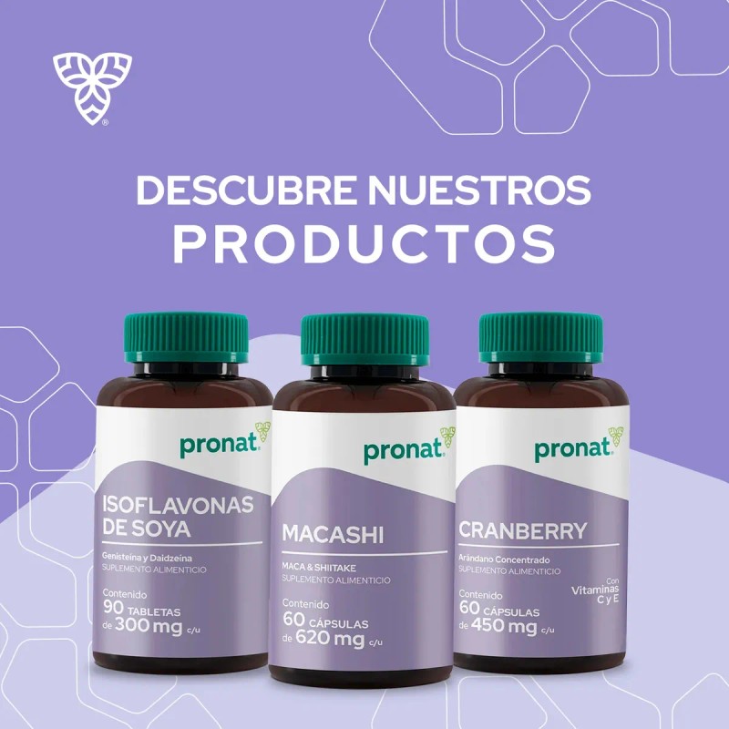 Isoflavonas Soya Tabs Pronat Ultra Natural