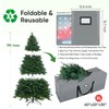 BALEINE 9 ft Christmas Tree Storage Bag, Heavy Duty 900D