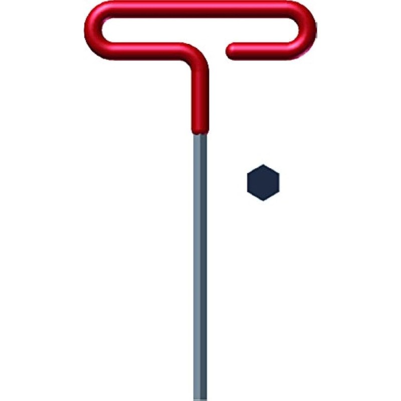 EKLIND 51608 1/8 Inch Cushion Grip Hex T-Handle T-Key allen